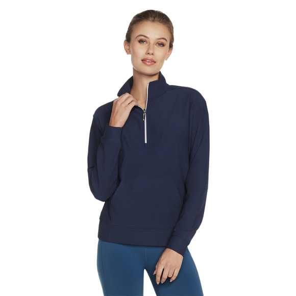 GoLuxe Rib - Women's Quarter-Zip Sweater