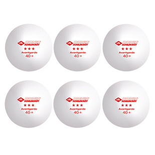 Avantgarde 3-Star (Pack of 6) - Table Tennis Balls