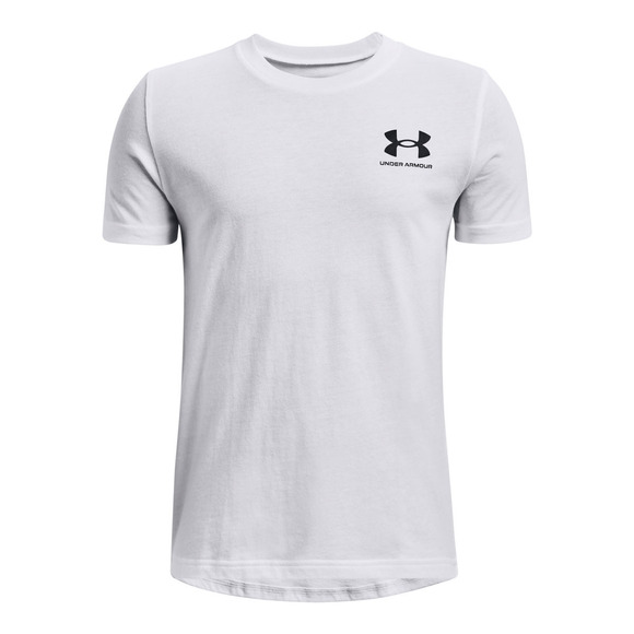 Left Chest Logo Jr - Boys' Athletic T-Shirt