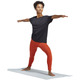Yoga Studio Oversized - T-shirt d'entraînement pour femme - 4