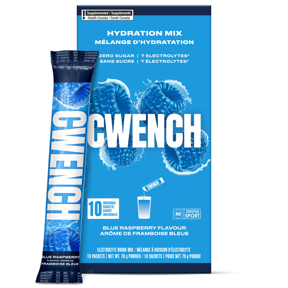 Mélange d'hydratation (10 sachets) Framboise bleue - Mélange d'hydratation