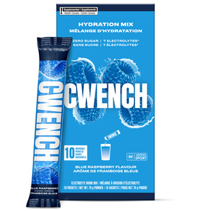 Mélange d'hydratation (10 sachets) Framboise bleue - Mélange d'hydratation