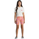 Rose Camo Print Jr - Girls' Fitted Shorts - 1