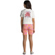 Rose Camo Print Jr - Girls' Fitted Shorts - 2
