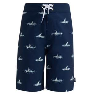 The Daily Shark Fin Jr - Boys' Board Shorts