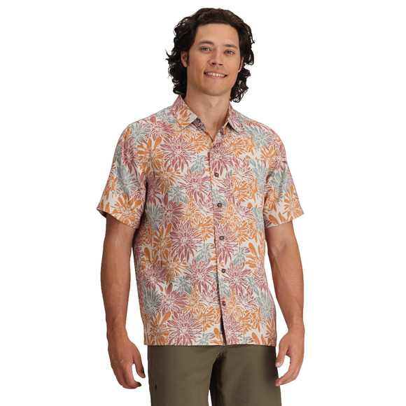 Comino Leaf - Men's Short-Sleeved Shirt
