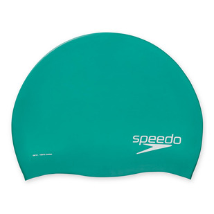 7Solid Silicone - Adult Swimming Cap