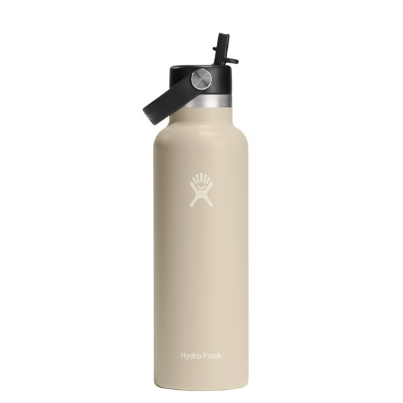 Standard Mouth Flex Straw (21 oz.) - Insulated Bottle with Retractable Straw Cap