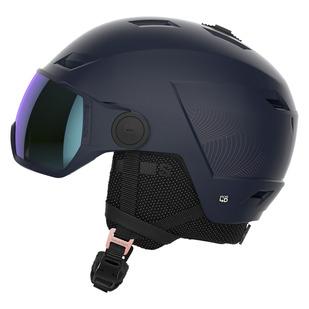 Icon LT Visor Sigma Photo Wist - Women's Helmet with Integrated Windshield