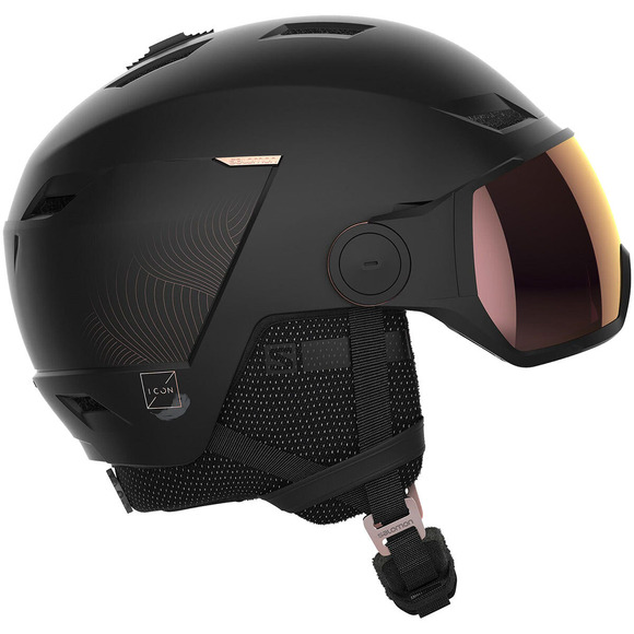 Icon LT Visor Sigma - Women's Helmet with Integrated Windshield