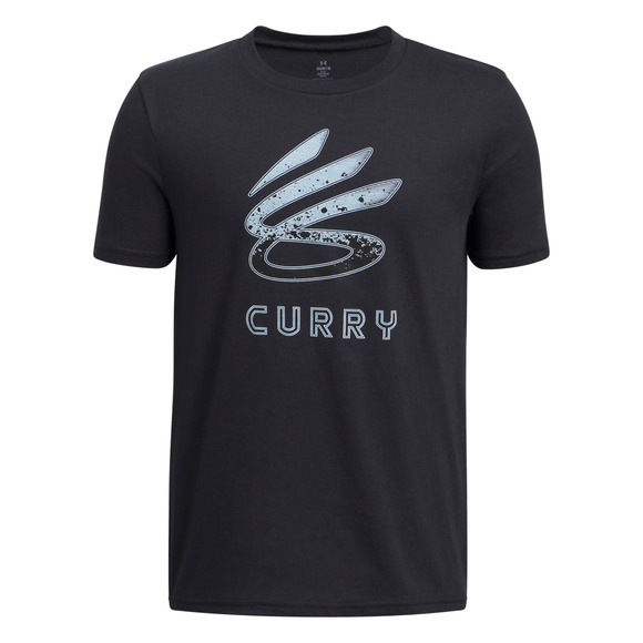 Curry Logo - Boys' Basketball T-Shirt