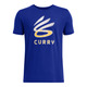 Curry Logo Jr - T-shirt de basketball pour garçon - 0