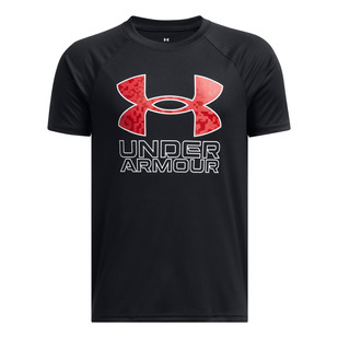 UA Tech Hybrid - T-shirt athlétique pour garçon