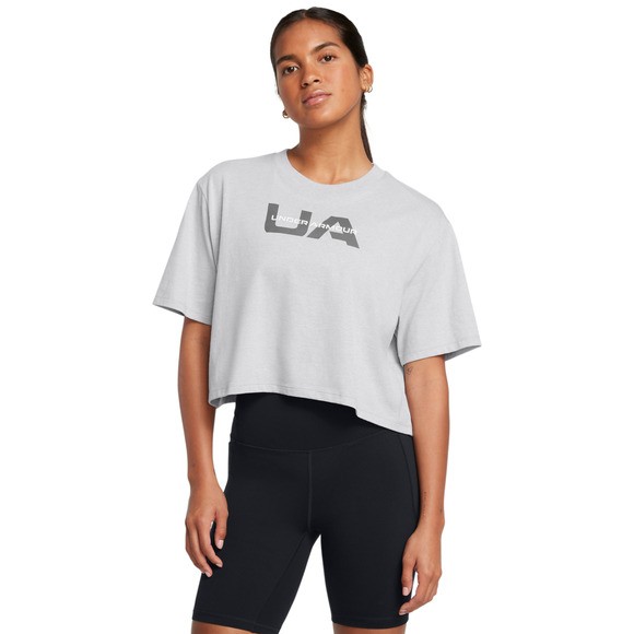 Boxy Crop Branded - T-shirt pour femme