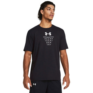 Bball Net Icon - Men's Basketball T-Shirt