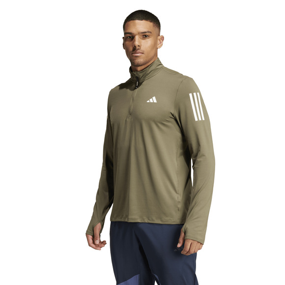 Own the Run - Men's Quarter-Zip Running Long-Sleeved Shirt