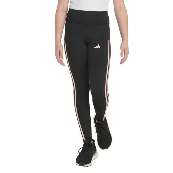 AeroReady 3-Stripes Jr - Girls' Athletic Leggings