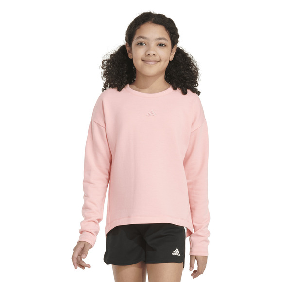 Embroidered Training Jr - Girls' Sweatshirt