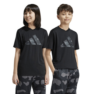 Train Essentials Seasonal Print Jr - Junior Athletic T-Shirt