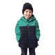 F24M1251 - Little Boys' Hooded Quilted Jacket - 0