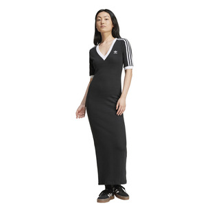 Adicolor 3-Stripes Knit - Robe à manches courtes pour femme