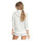 Perfect Wave Stripes - Women's Full-Zip Hoodie - 2