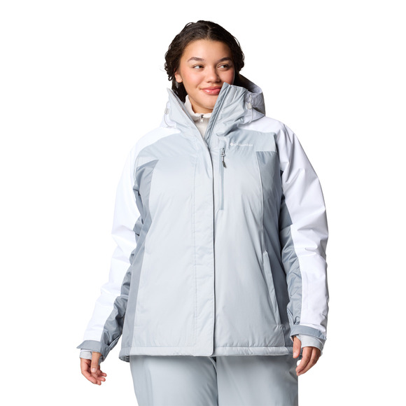 Snowy Summit (Taille Plus) - Manteau de sports d'hiver pour femme