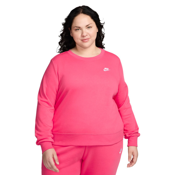 Sportswear Club (Plus Size) - Women's Fleece Sweater