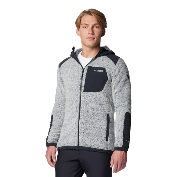 Arctic Crest - Blouson en molleton à capuchon pour homme