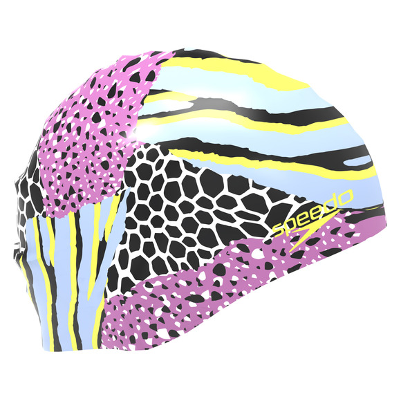 Silicone Printed - Adult Swimming Cap