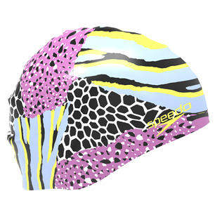 Silicone Printed - Adult Swimming Cap