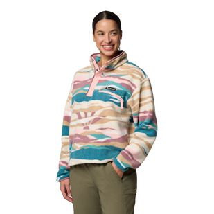 Helvetia II Cropped - Women's Half-Snap Sweater