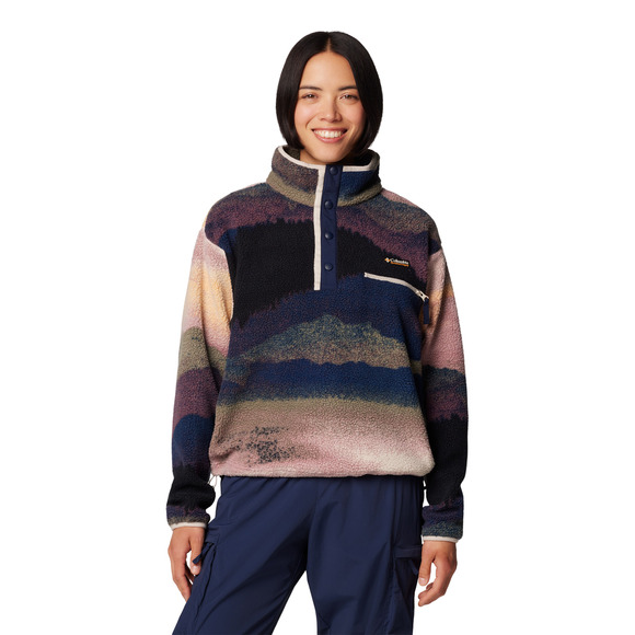 Helvetia II Cropped - Women's Half-Snap Sweater