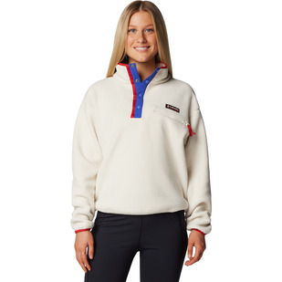 Helvetia II Cropped - Women's Half-Snap Sweater