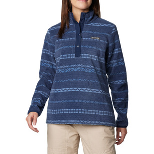 Benton Springs Printed - Women's Half-Snap Sweater