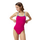 Solid Double Strap - Women's One-Piece Training Swimsuit - 0