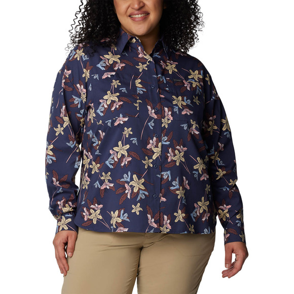 Silver Ridge Utility Patterned (Plus Size) - Women's Shirt