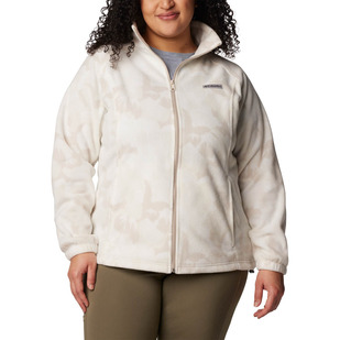 Benton Springs Printed (Plus Size) - Women's Fleece Full-Zip Jacket