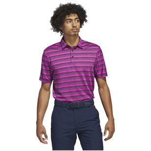 Two-Color Striped - Polo de golf pour homme