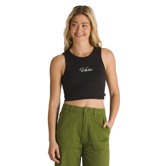 Small Staple Fitted Crop - Women's Tank Top