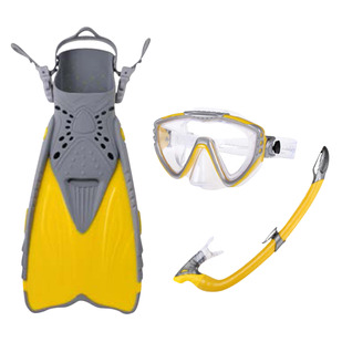 Atlas Super Jr - Junior Mask, Snorkel And Fins Kit