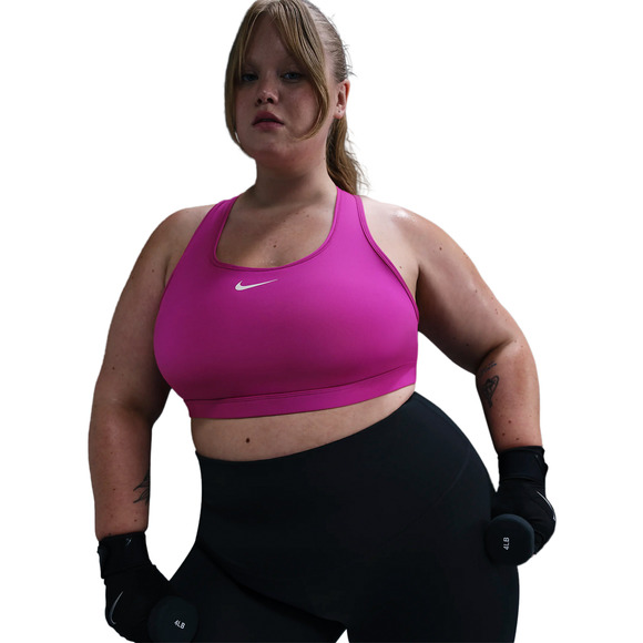 Swoosh (Plus Size) - Women's Sports Bra