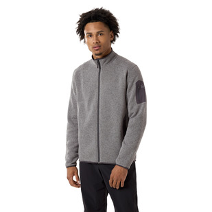 Covert Cardigan - Blouson en tissu polaire pour homme