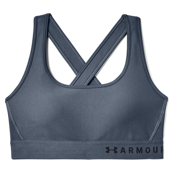 under armour mid crossback sports bra