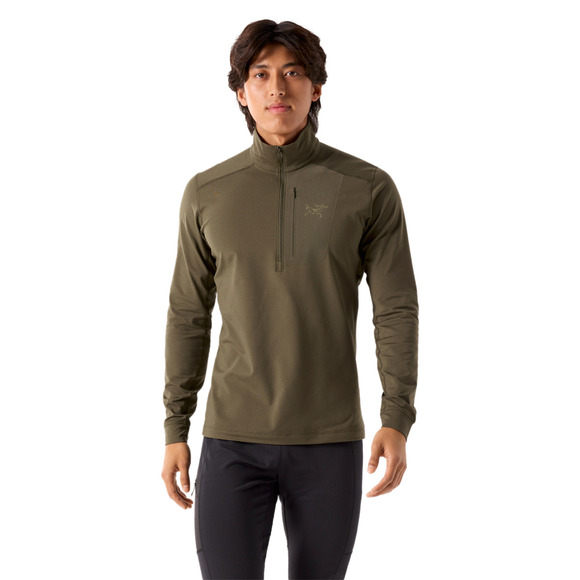 Rho Zip Neck - Men's Baselayer Long-Sleeved Shirt