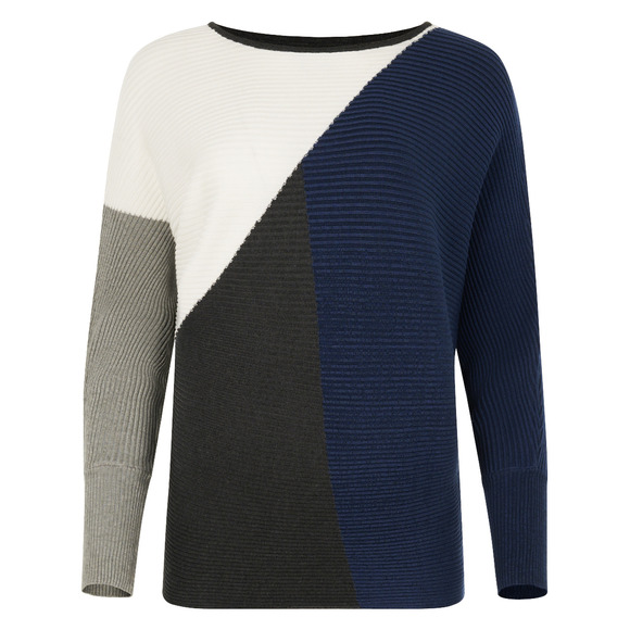 Diagonal Rib - Women's Knit Sweater