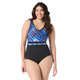 Boreal Palm - Women's Aquafitness One-Piece Swimsuit - 0