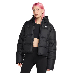 Sportswear Classic Puffer - Blouson isolé à capuchon pour femme