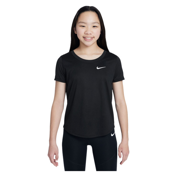 Dri-FIT RLGD Scoop Jr - Girls' Athletic T-Shirt