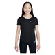 Dri-FIT RLGD Scoop - Girls' Athletic T-Shirt - 0